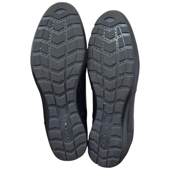 Geox Symbol Man Leather Shoes Size 47 US 13 - Picture 10 of 12